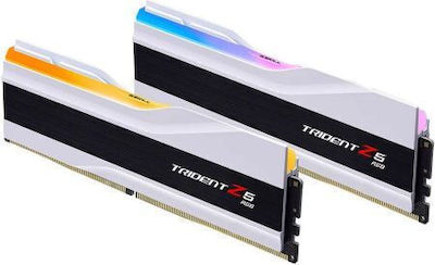 G.Skill Trident Z5 RGB 64GB DDR5 RAM with 2 Modules (2x32GB) and 6000 Speed for Desktop