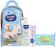 Mustela Care Set 500ml Cleaning Gel 500ml & Ecological Wipes 60pcs & Diaper Change Cream 100ml