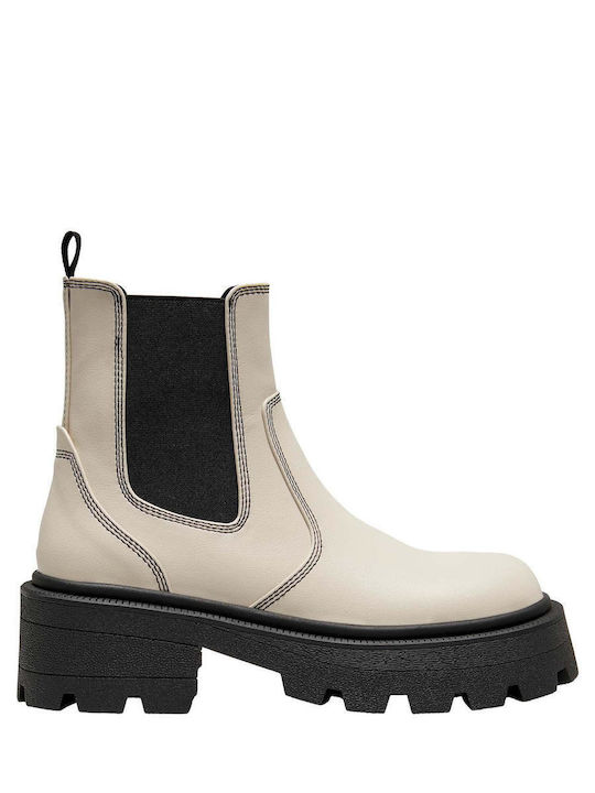 Only Women's Chelsea Boots White