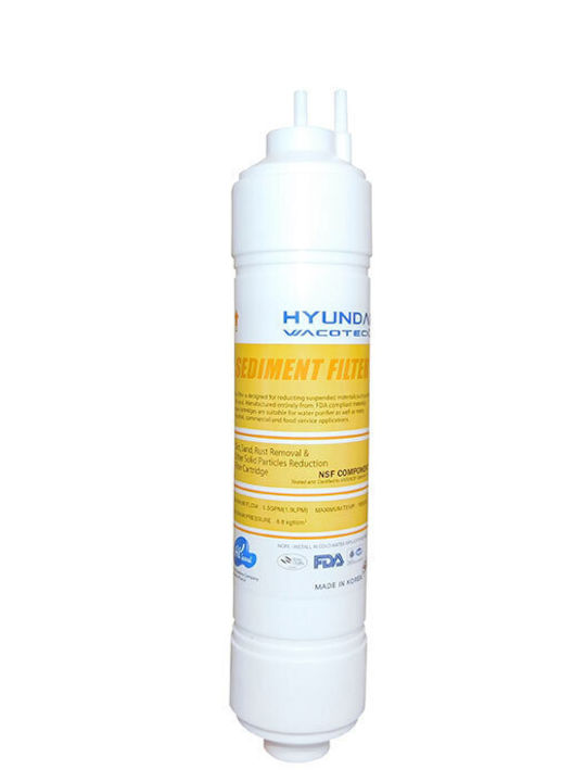Waco Under Sink Water Filter Replacement made of Polypropylene Sediment
