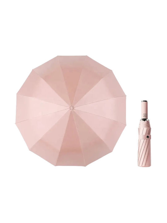 Automatic Umbrella Compact Pink