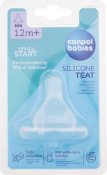 Canpol Babies Babyflaschensauger für 12+ Monate 1Stück