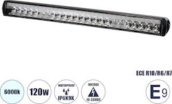 GloboStar Waterproof LED Lightbar for 12V 120W with White Lighting 1pcs
