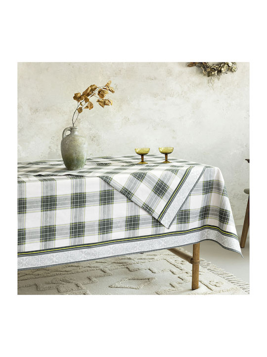 Nima Tablecloth Royal Πράσινο 150x220cm