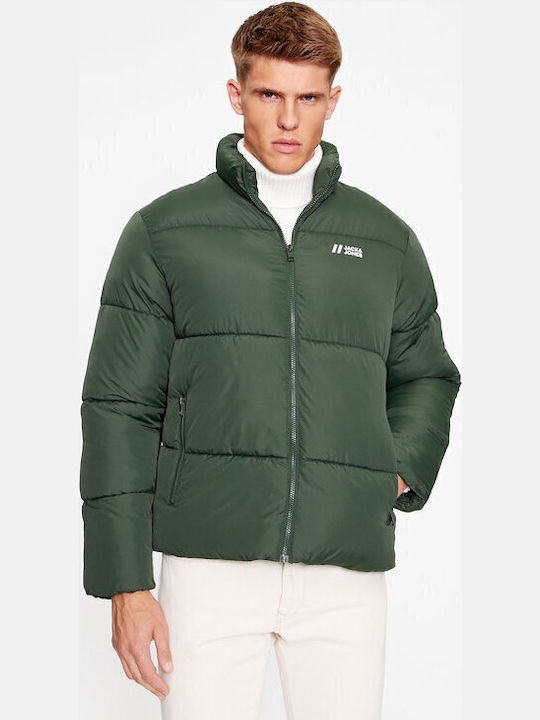 Jack & Jones Geacă de Iarnă Puffer Verde