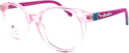 Disney Hello Kitty Hk Ar001 C10 Geschenk Organische Linsen Uncoated 1.5 Kindlich Kunststoff Brillenrahmen 18750