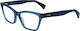 Lanvin Weiblich Kunststoff Brillenrahmen Blau LNV2615-414