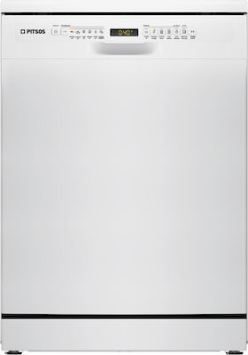 Pitsos Ελεύθερο Πλυντήριο Πιάτων με Wi-Fi για 12 Σερβίτσια Π60xY84.5εκ. Λευκό