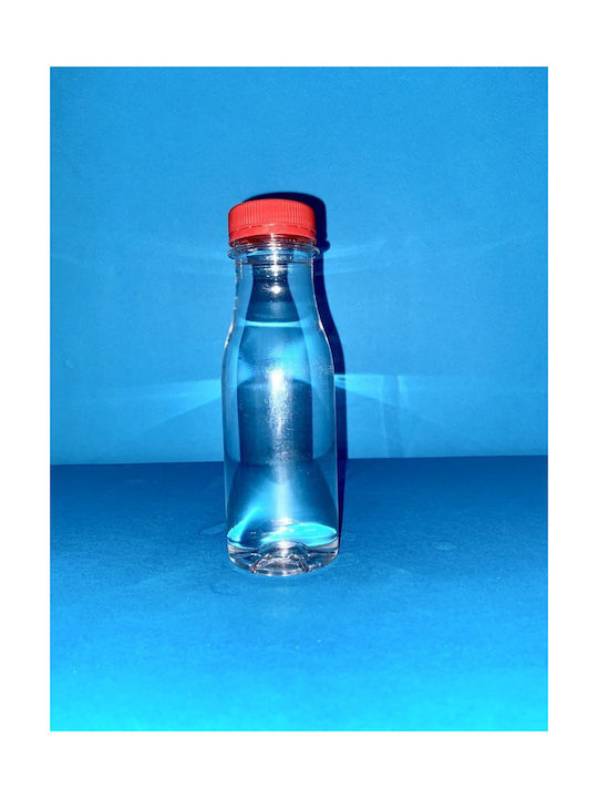 Διάφανο Μπουκάλι Νερού Πλαστικό με Βιδωτό Καπάκι Διάφανο 250ml