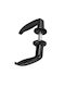 Lever Middle Door with Rosette Neoxal 160 10 Black