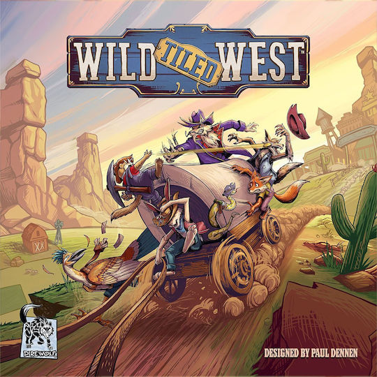 Επιτραπέζιο Παιχνίδι Wild Tiled West για 1-5 Παίκτες 13+ Ετών (EN) Dire Wolf