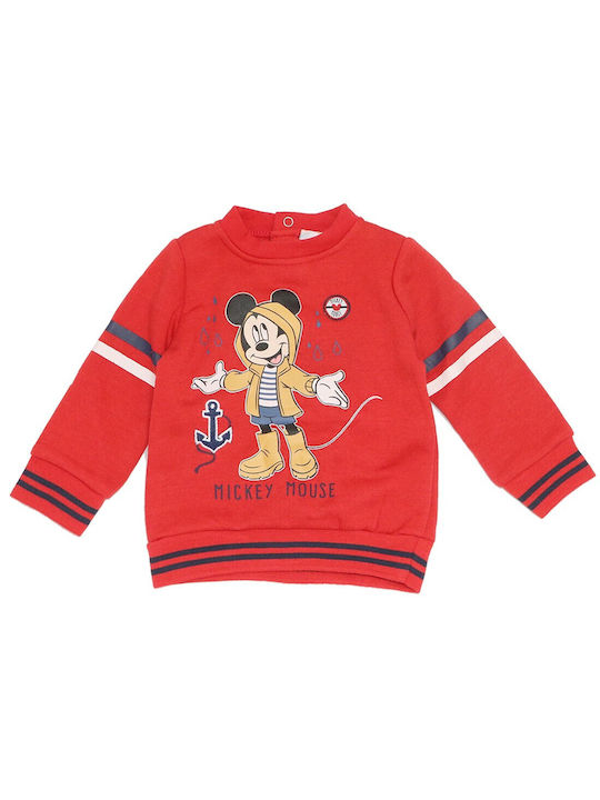 Disney Kinder Sweatshirt Rot