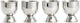 Inox Egg Cup Silver