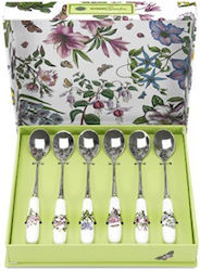 Portmeirion Dessert / Eiscreme aus Porzellan Silber BG-1101 6 Stück