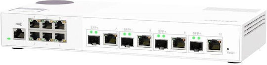 QNap QSW-M2106-4C Managed L2 Switch with 10 Gigabit (1Gbps) Ethernet Ports and 4 SFP Ports