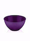 Homestyle Plastic Salad Bowl Purple 24x24x11cm