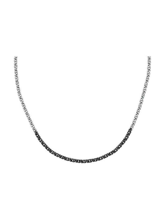 Sector Men's Stainless Steel Neck Chain Black