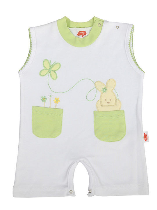 Mother Baby Baby Bodysuit Set White