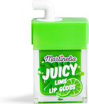 Martinelia Juicy Lip Gloss Brush Children's Makeup Lime