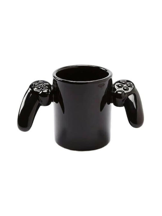 Game Over Tasse Keramik Schwarz 350ml 1Stück