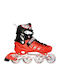 Athlopaidia Inline Adjustable Red Children's Rollers