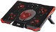 Inca INC-611GMS Cooling Pad για Laptop έως 17" με 5 Ανεμιστήρες και Φωτισμό