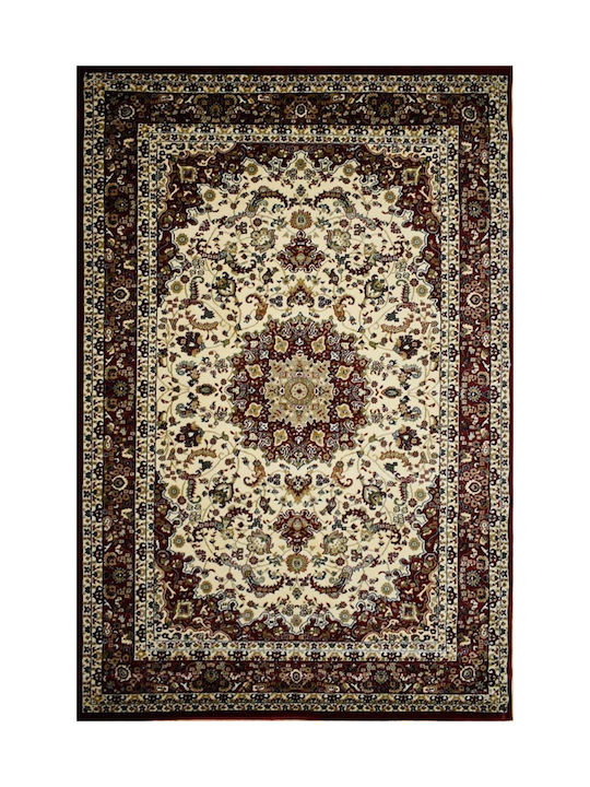 Sprintzio Julian Corridor Rug Cream-Red