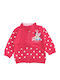 Kids Sweatshirt Cardigan Pink Minnie Mouse
