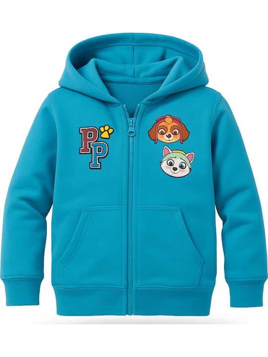 Nickelodeon Kinder-Sweatshirtjacke mit Kapuze Blau