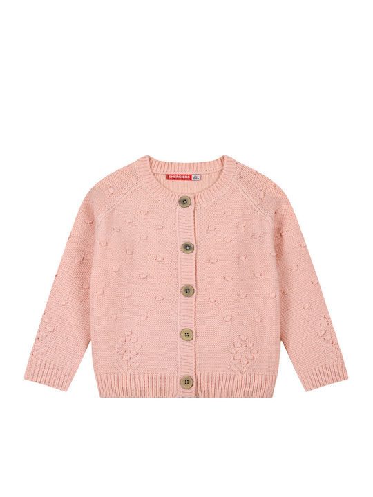 Energiers Kinderstrickjacke Gestrickt Rosa Rose