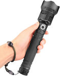 Rechargeable Flashlight LED with Maximum Brightness 1800lm