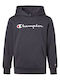 Champion Kinder Sweatshirt mit Kapuze Gray