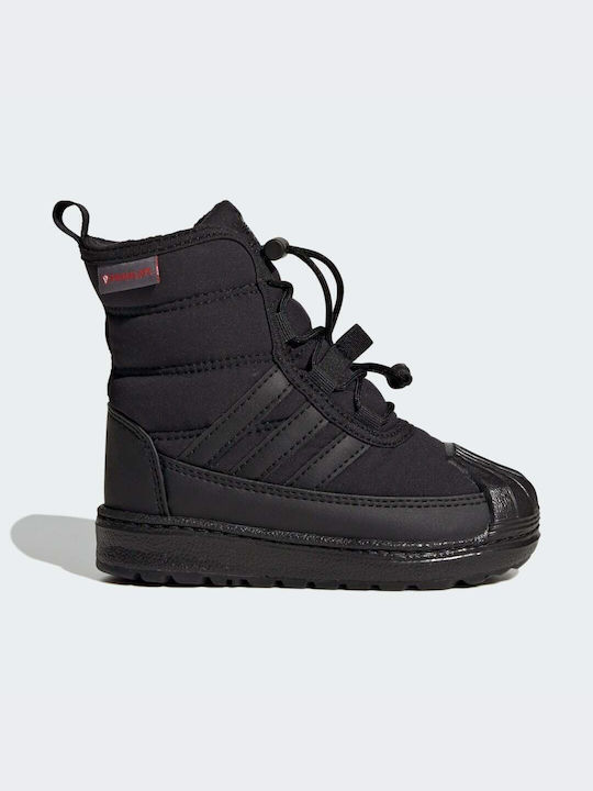 Superstar 360 Kinderstiefel Schwarze