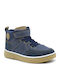Suede Kinderstiefeletten Blau