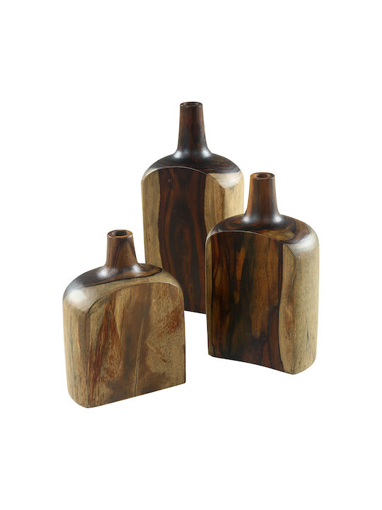 Freebox Set of Decorative Space made of Wooden 3pcs