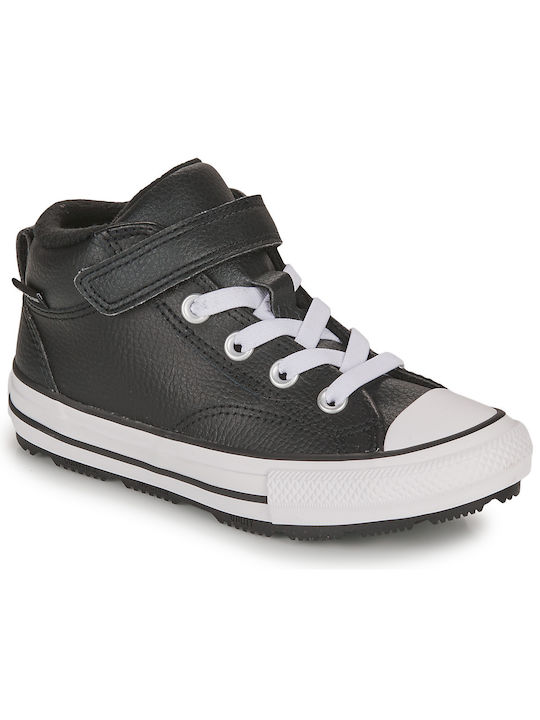 Converse Παιδικά Sneakers High Μαύρα