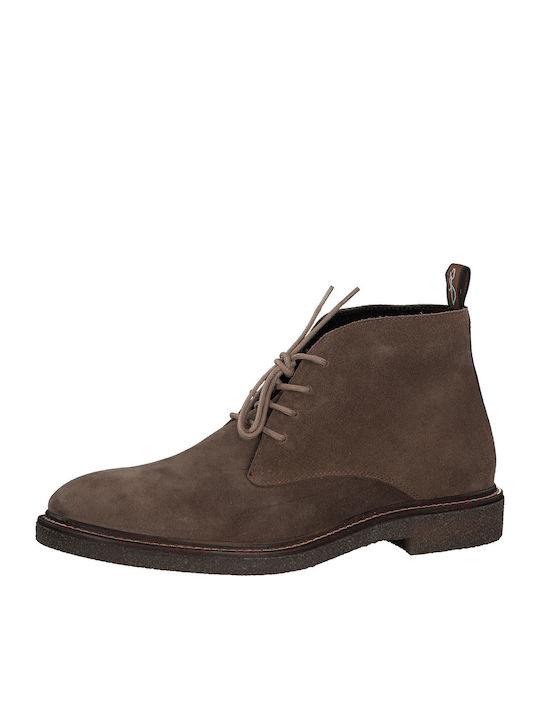 Beige Herrenstiefel