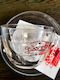 Gusto Glass Cappuccino Cup Set Transparent