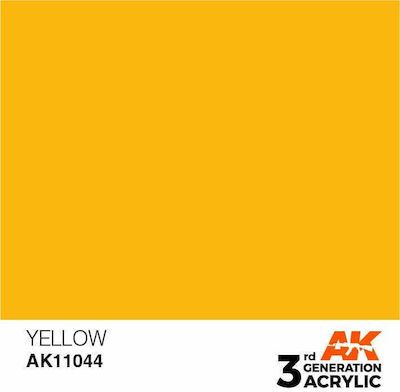 AK Interactive Model Making Paint in Yellow color 17ml