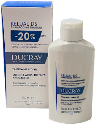 Ducray Kelual Ds Shampoos Against Seborrheic Dermatitis 100ml