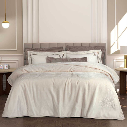 Greenwich Polo Club 3441 Υπέρδιπλη 220x240εκ. Λευκό