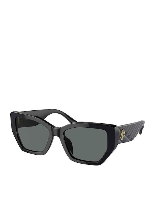 Tory Burch Sunglasses Μαύρα with Acetate Frame & Black Lens