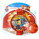 John Outdoor Wall Mounted Basketball Hoop with Ball