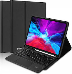 Buddi Zuna Flip Cover Silikon mit Tastatur für iPad Pro 2018 12,9 Zoll / iPad Pro 2020 12,9 Zoll / iPad Pro 2021 12,9 Zoll / iPad Pro 2022 12,9 Zoll Schwarz Buddi Zuna Flip Cover Silikon mit Tastatur für iPad Pro 2018 12,9 Zoll / iPad Pro 2020 12,9 Zoll / iPad Pro 2021 12,9 Zoll / iPad Pro 2022 12,9 Zoll Schwarz