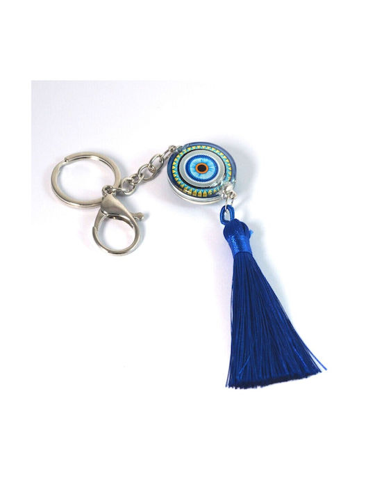 Keychain Metalic Albastru