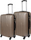 Cardinal 2012 Travel Suitcases Hard Champagne w...