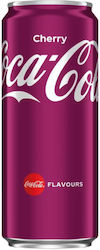 Coca-Cola Cola Cherry με Ανθρακικό 330ml Coca-Cola Cola Cherry με Ανθρακικό 330ml