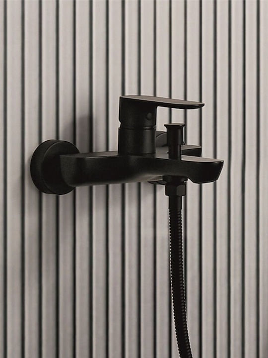 Inter Ceramic Mischung Bade- / Duscharmatur Badewanne Schwarz