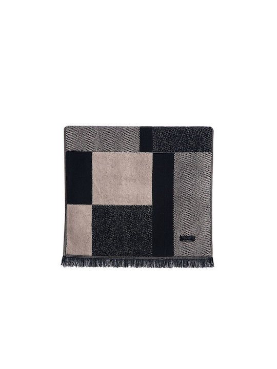 Nef-Nef Facecloth Beymax 034411 50x90cm. Beige-Black Weight 550gr/m²