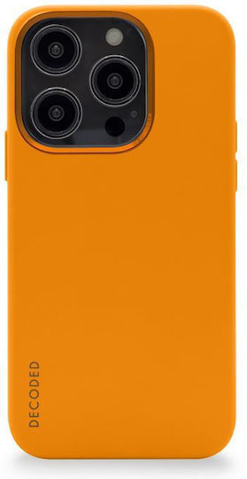 Decoded Backcover Back Cover Σιλικόνης 1mm Πορτοκαλί (iPhone 14 Pro Max - Decoded)